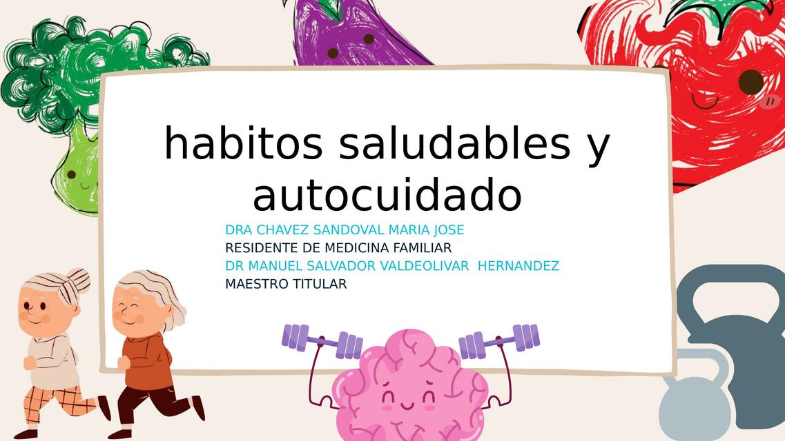 habitos saludables y autocuidado