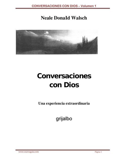 Conversaciones con Dios 1 Neal Donald Walsh 1