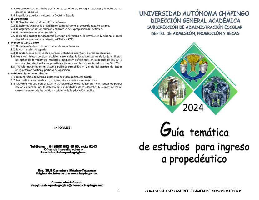 temario propedéutico 2024 UACH | Paola Canva | uDocz