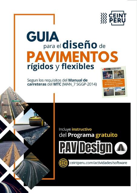 Guía para el diseño de pavimentos rigidos y flexibles 