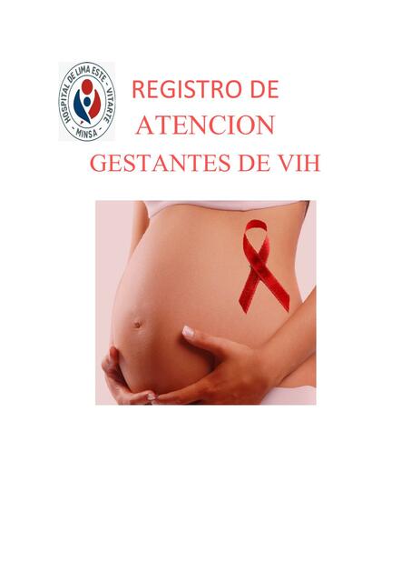 Atencion gestantes de VIH 