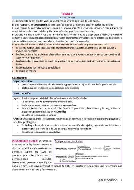 TP2 INFLAMACION