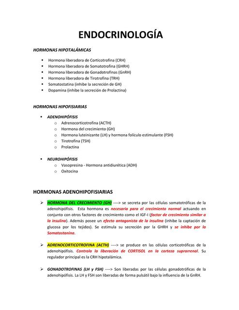 Endocrinología