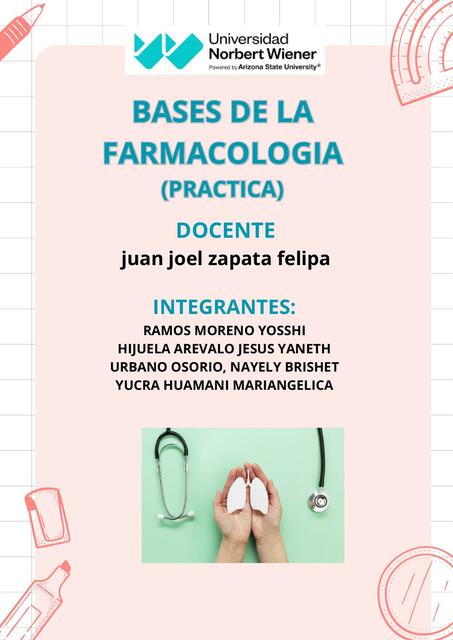 BASES DE LA FARMACOLOGIA 2