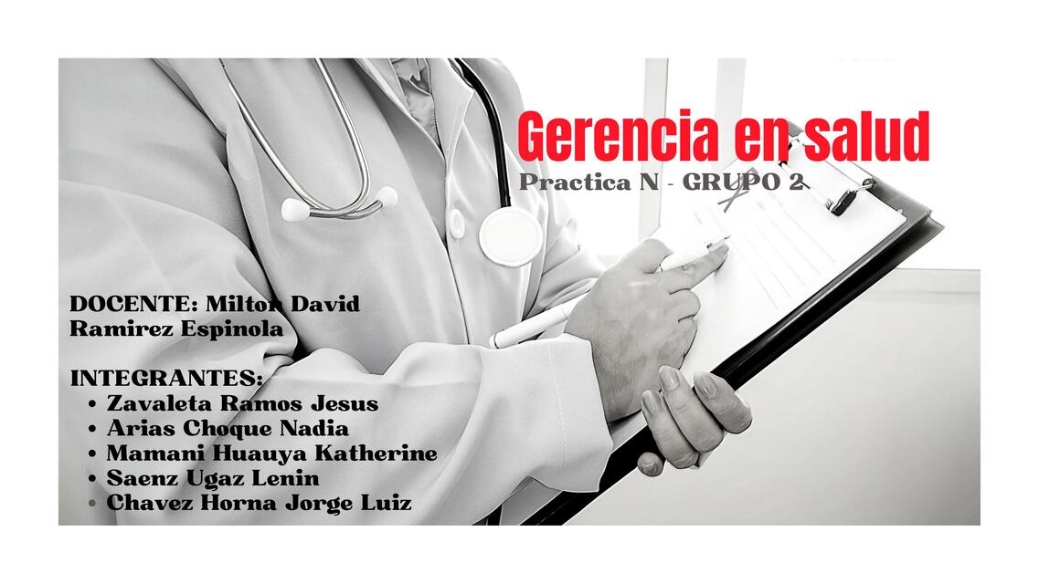 gerencia en salud