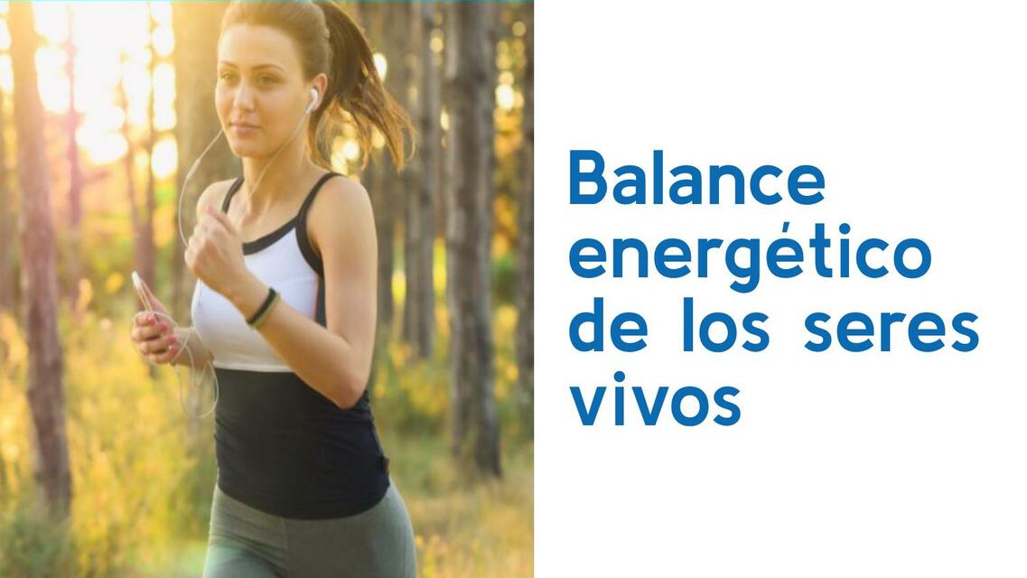 Balance Energético Biofísica