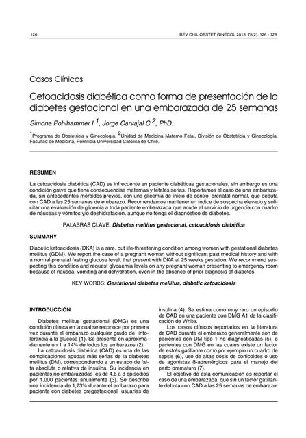  Cetoacidosis y embarazo Caso clínico 02