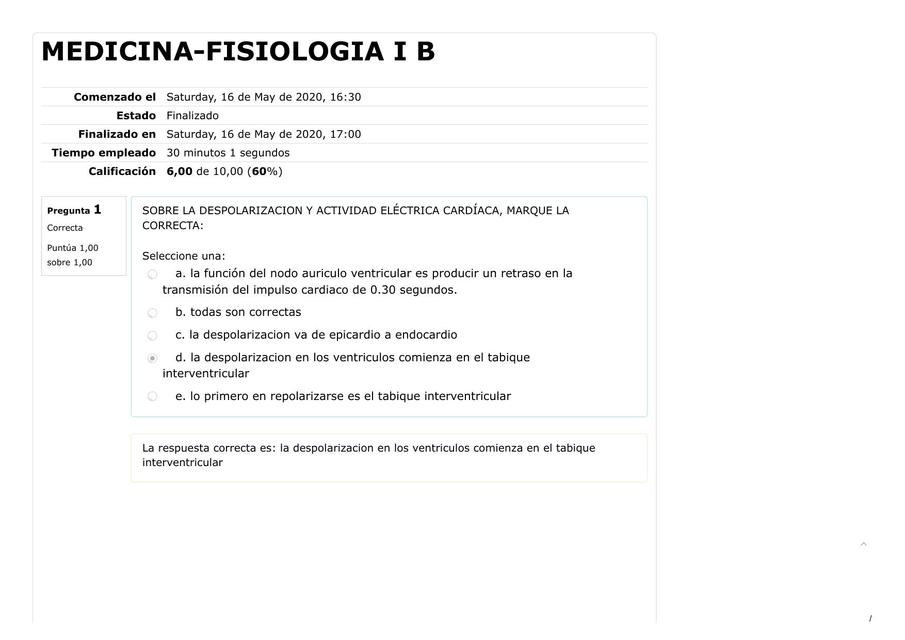 FISIOLOGIA I-Quiz 2 (ACTIVIDAD ELÉCTRICA)