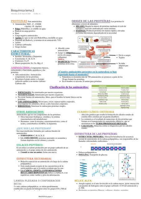 Bioquímica tema 2