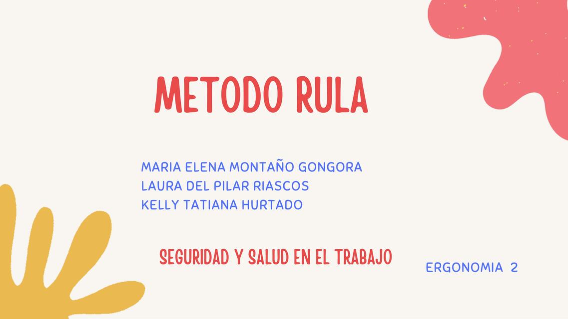 metodo RULA