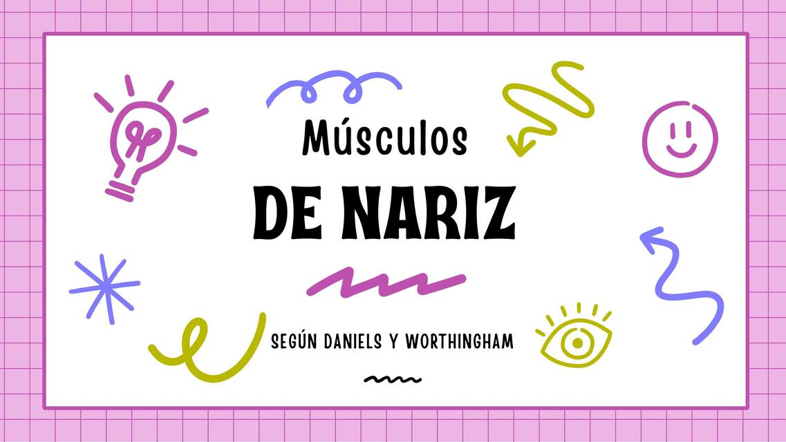 Evaluación de músculos de la nariz según escala de Daniels