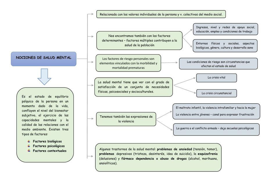 NOCIONES DE SALUD MENTAL