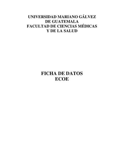 Como hacer un  ECOE (La evaluación y exploración clínica objetiva y estructurada)