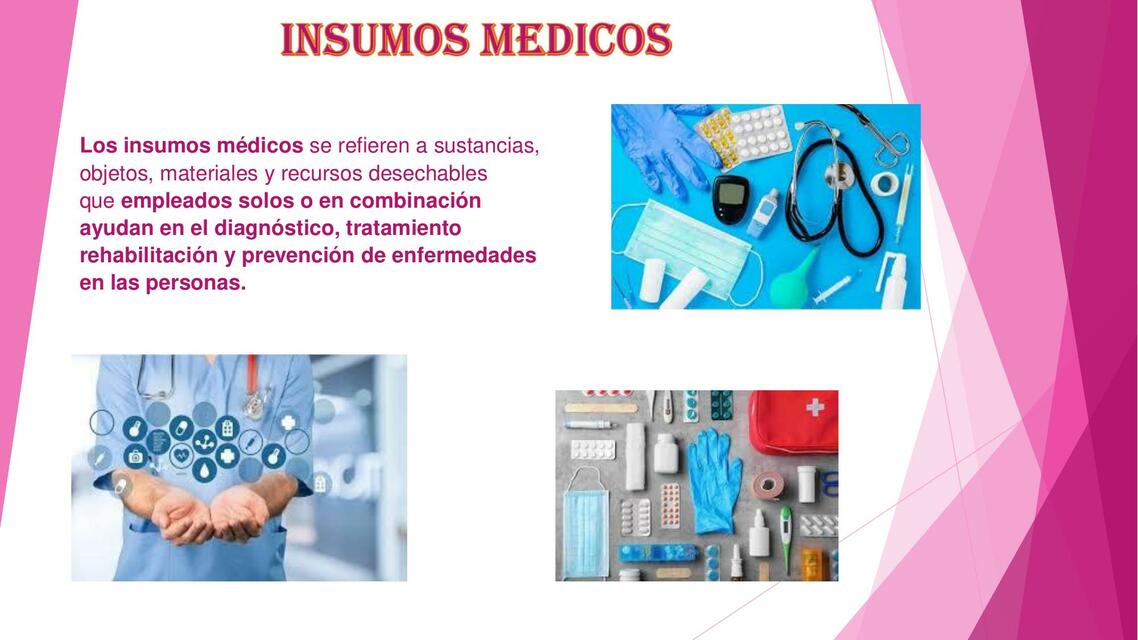 Insumos médicos