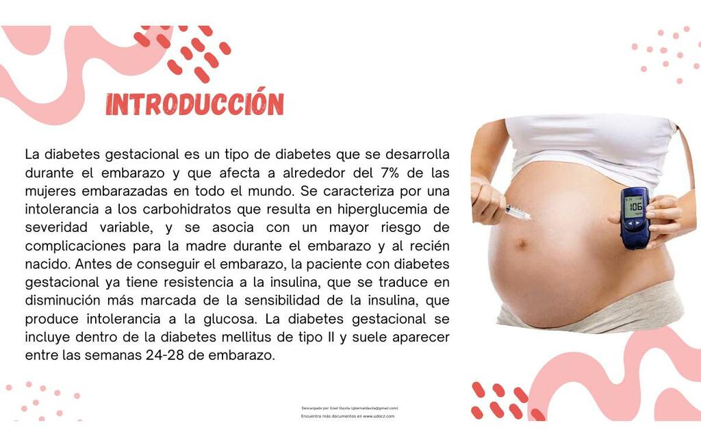 Diabetes gestacional