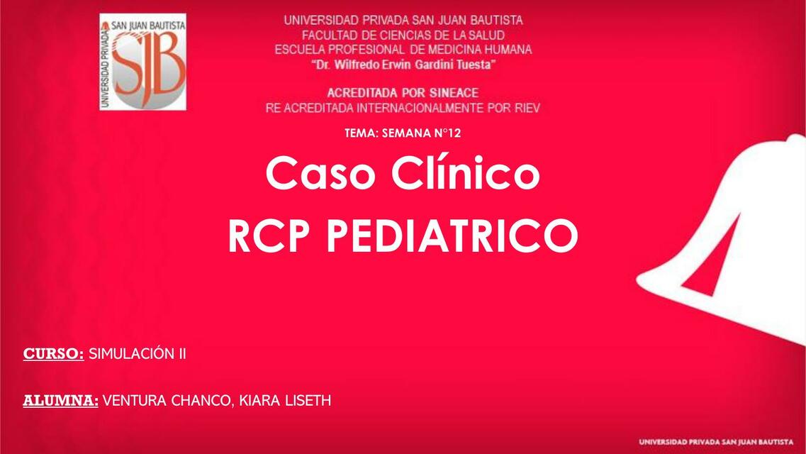 trabajo RCP PEDIATRICO