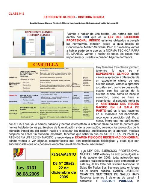 3 Expediente clinico Martes 25 junio