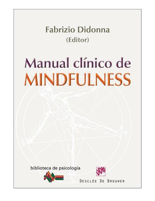 Manual clínico de Mindfulness Fabrizio Didonna