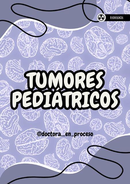 TUMORES PEDIATRICOS Radiologia