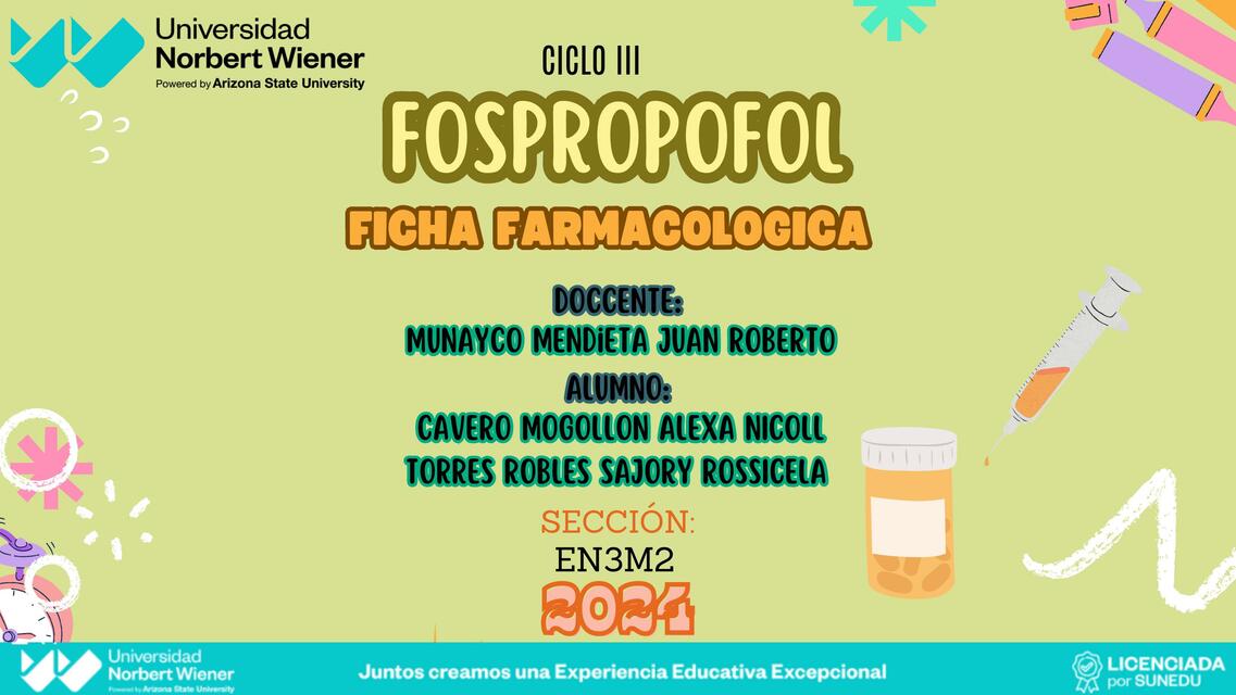 Fospropofol | Alexa Mogollon | uDocz