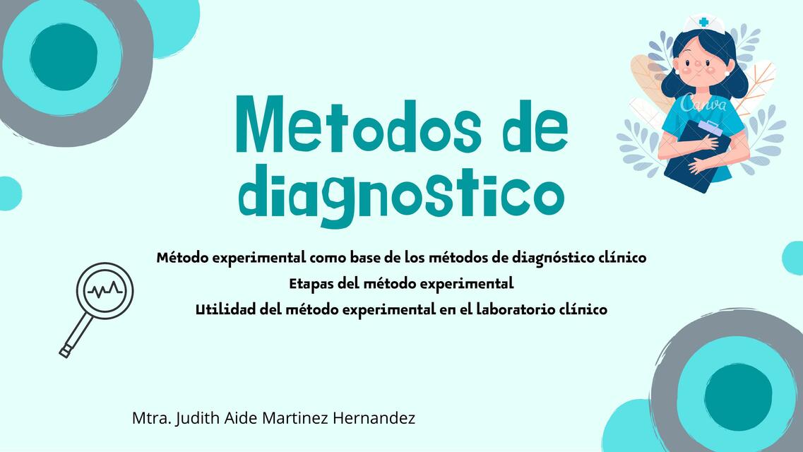 Metodos de diagnostico