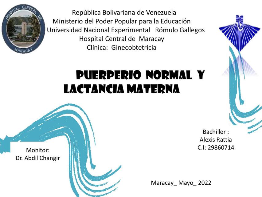 Puerperio Normal y Lactancia Materna