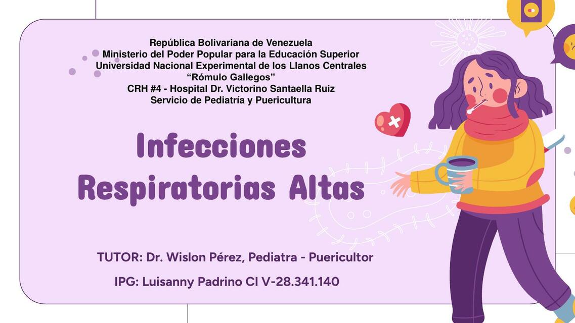 INFECCIONES RESPIRATORIAS ALTAS