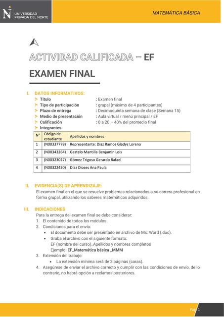 EF Matemática básica Diaz Ramos Gladys Lorena