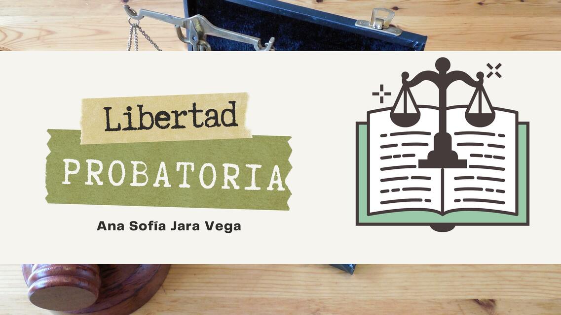 Principio de Libertad probatoria en el proceso Penal