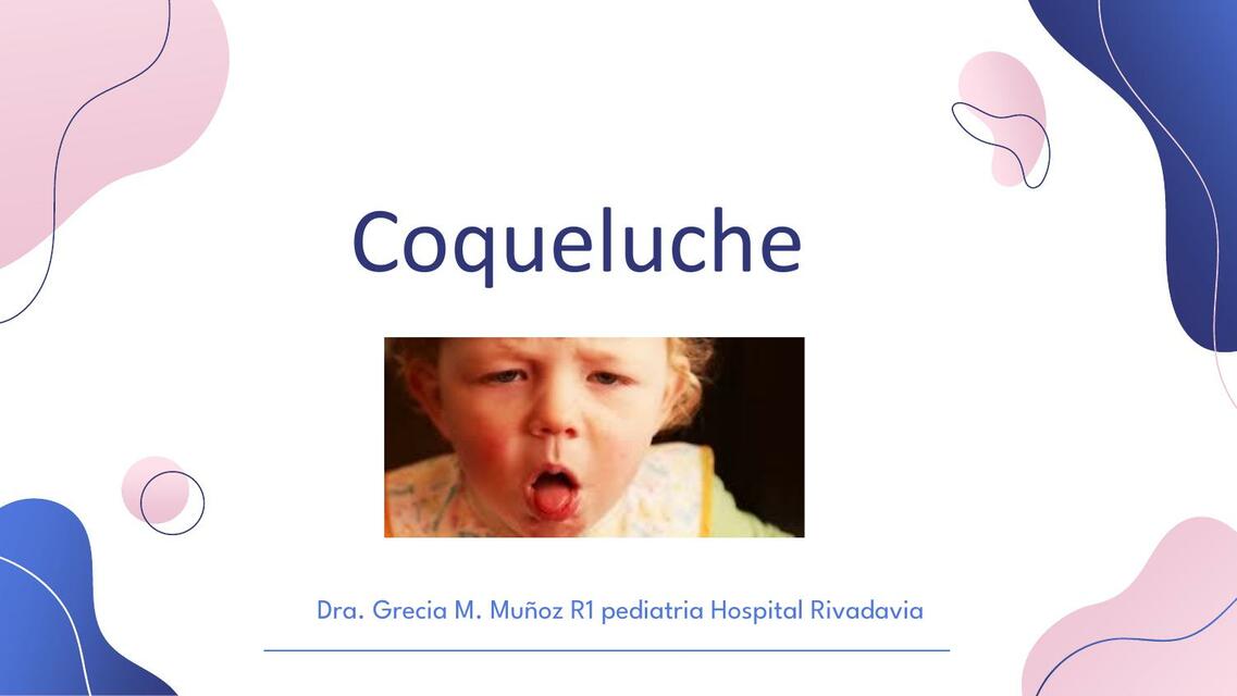 sindrome coqueluche