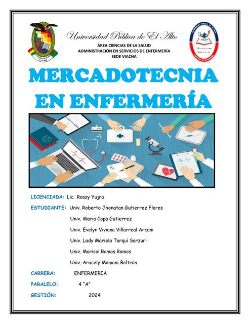 mercadotecnia en enfermeria