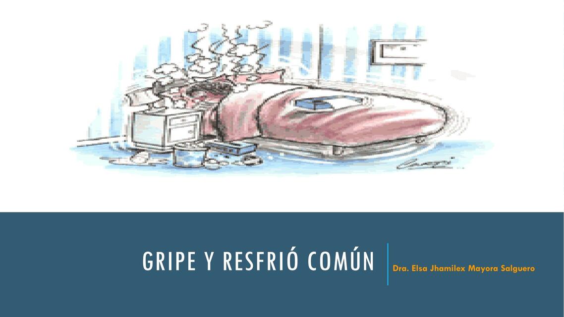 GRIPE Y RESFRIADO