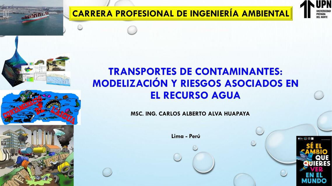 8 Curso Transporte Contaminantes Aguas UPN