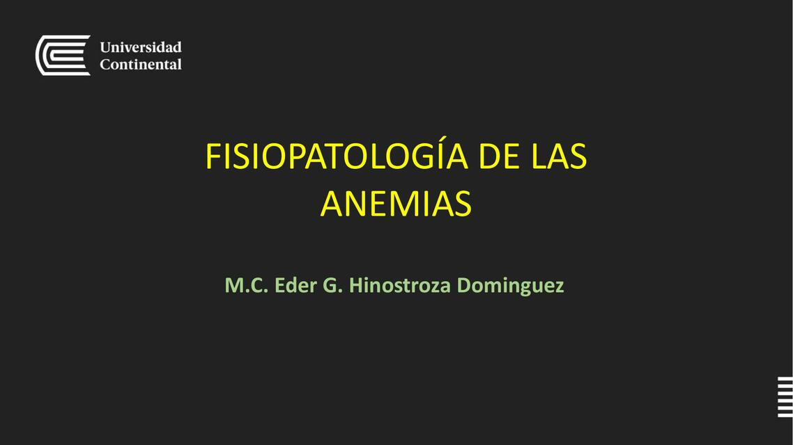 PPT FISIOPATOLOGIA ANEMIA