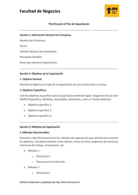 01 Plantilla Plan de capacitación