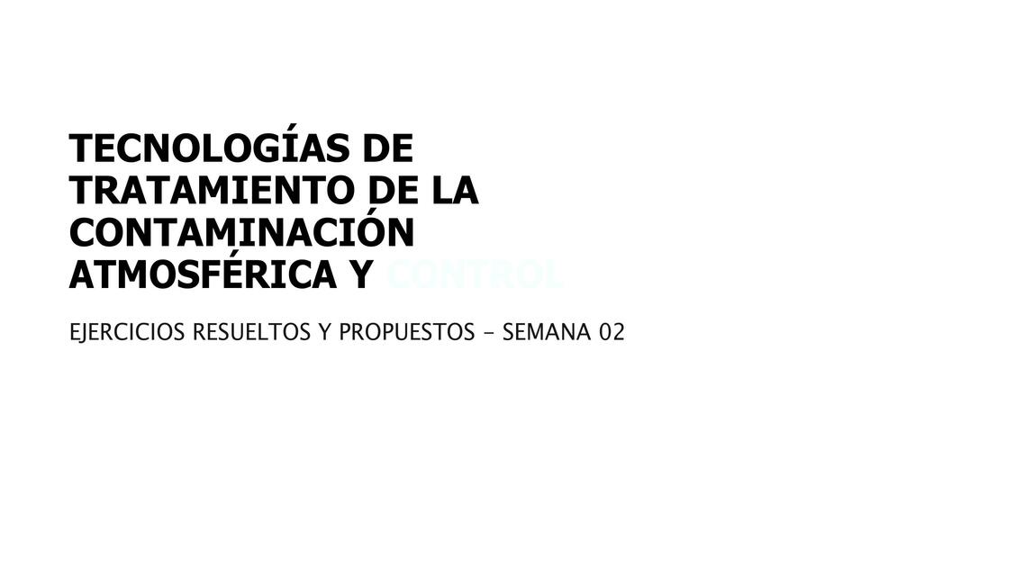 EJERCICIOS RESUELTOS Y PROPUESTOS SEMANA 02