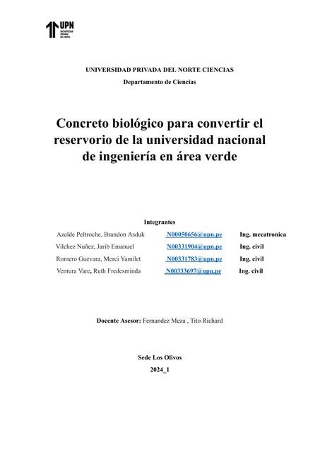 Informe 01 grupo 4