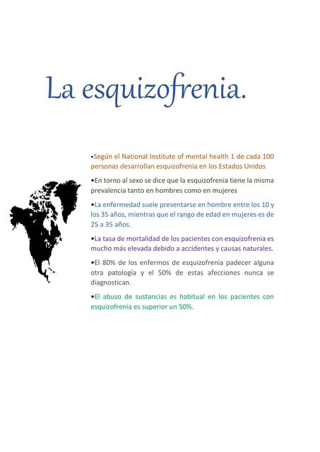 La esquizofrenia