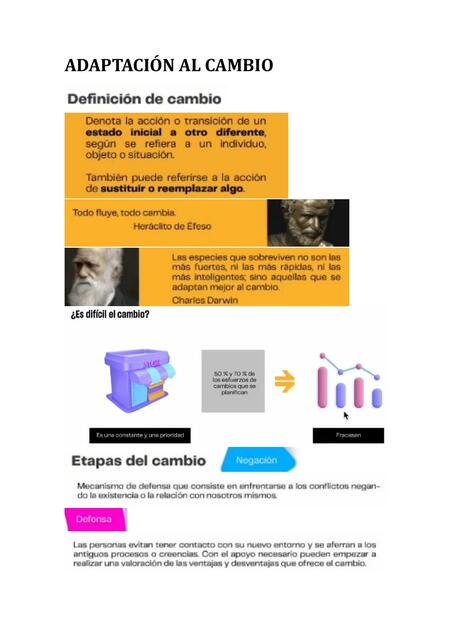 9 ADAPTACIÓN AL CAMBIO