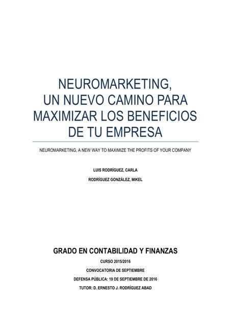 Neuromarketing un nuevo camino para maximizar los