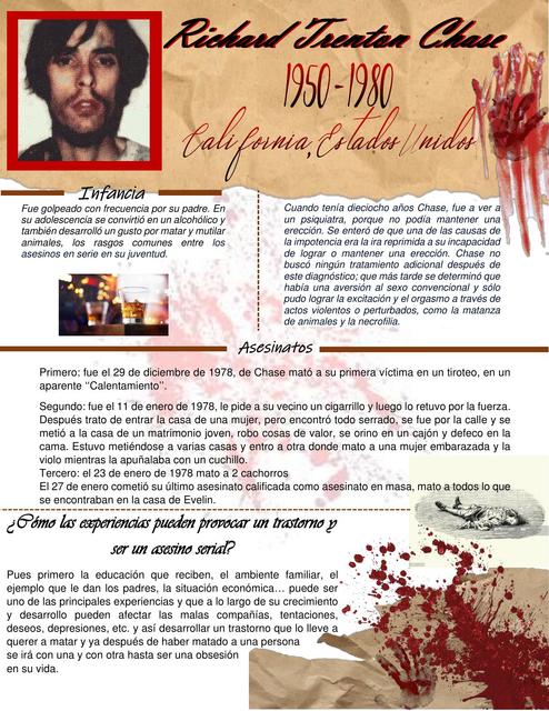 Asesino serial Richard Trenton Chase