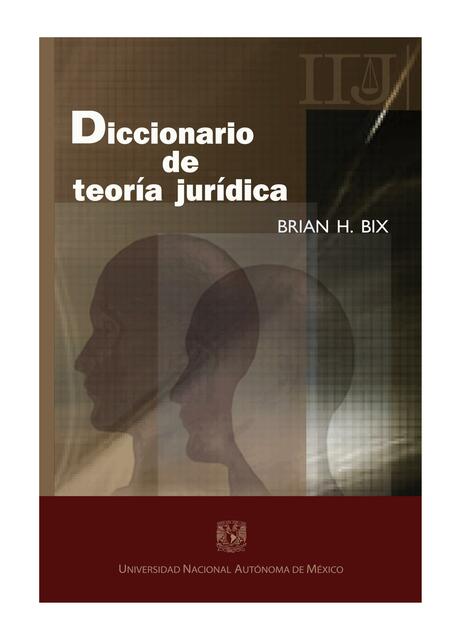 Brian H Bix Diccionario de teoría jurídica