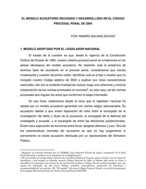 05modelo acusatorio recogido y desarrollado cpp