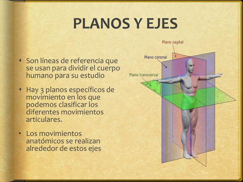 PLANOS Y EJES