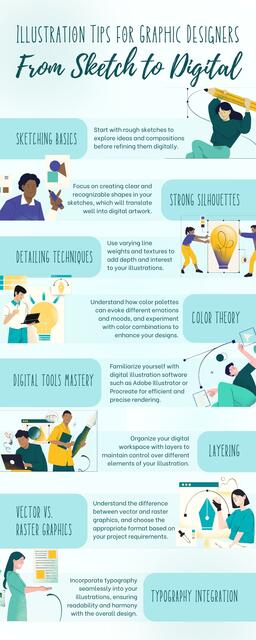 Tips for Graphic Designers Infographic