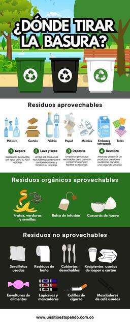 Infografía Reciclaje