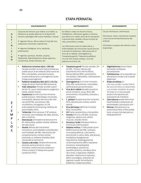 Tabla Microambiente Matroambiente y Macroambiente