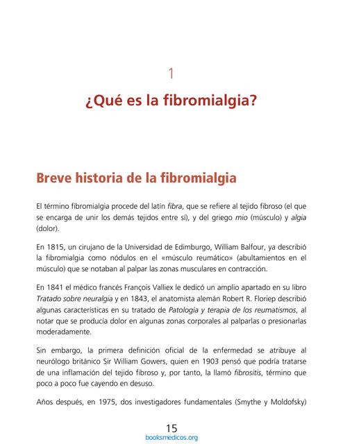 La Fibromialgia 