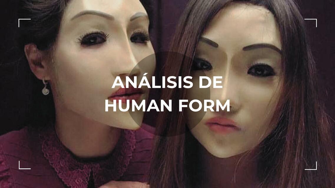 Análisis de Forma Humana