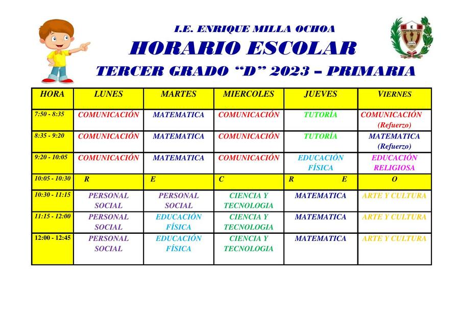 Simulador de horarios y estadísticas